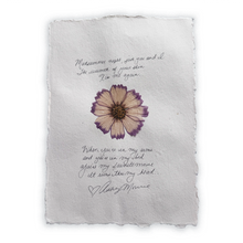 Load image into Gallery viewer, One-of-a-kind Handwritten Lyrics